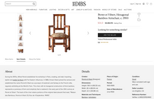 Load image into Gallery viewer, French &#39;belle époque&#39; Bamboo Armchair