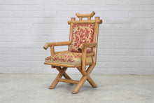 Load image into Gallery viewer, French &#39;belle époque&#39; Bamboo Armchair