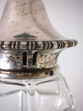 Load image into Gallery viewer, 1930&#39;s Glass &amp; Silver-Plate Hanging Lantern