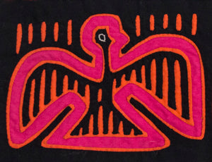 Two Pink Birds (Framed)