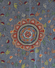 Load image into Gallery viewer, Marching Men Silk Kantha Throw