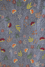 Load image into Gallery viewer, Marching Men Silk Kantha Throw
