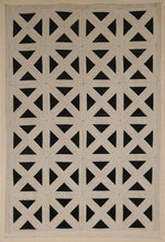 Load image into Gallery viewer, Black Triangles Kantha Throw