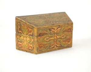 Kashmiri Painted 'Paisley' Jewellery Box