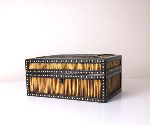 Late 19th century Ceylonese Jewellery or Trinket Box