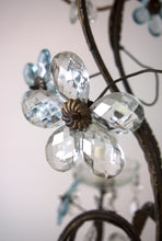 Load image into Gallery viewer, 1950&#39;s Murano &#39;Blue Flower&#39; Chandelier