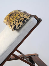Load image into Gallery viewer, Victorian Campaign Daybed with Leopard Head-Cushion