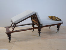 Load image into Gallery viewer, Victorian Campaign Daybed with Leopard Head-Cushion