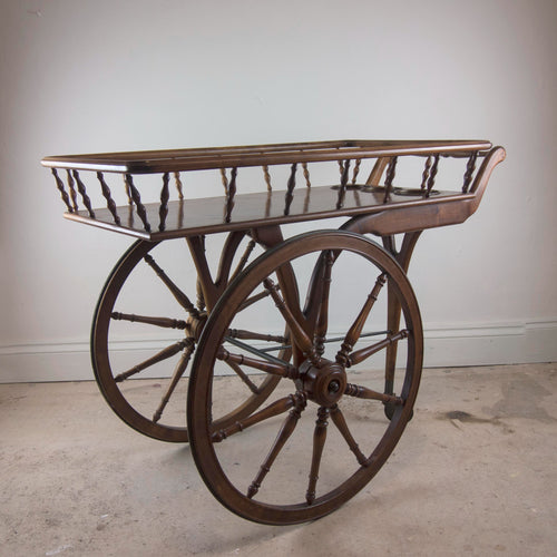 1950's Mahogany Drinks Trolley