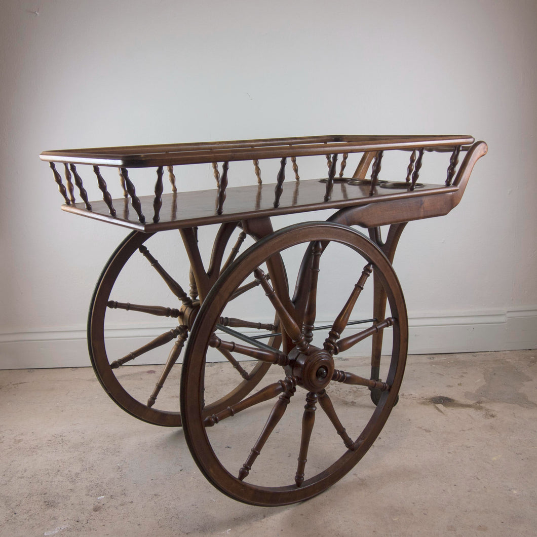 1950's Mahogany Drinks Trolley