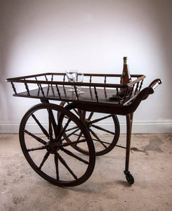1950's Mahogany Drinks Trolley