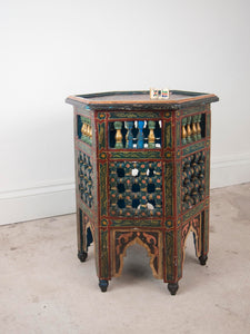 1950's Hexagonal Painted Occasional Table