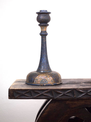 Pair of 19th Century Kashmiri Candlesticks