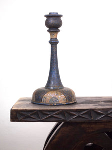 Pair of 19th Century Kashmiri Candlesticks