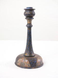 Pair of 19th Century Kashmiri Candlesticks
