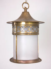 Load image into Gallery viewer, Arts &amp; Crafts Revival Hanging Lantern