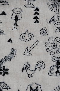 Jungli Kantha Throw