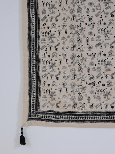 Jungli Kantha Throw