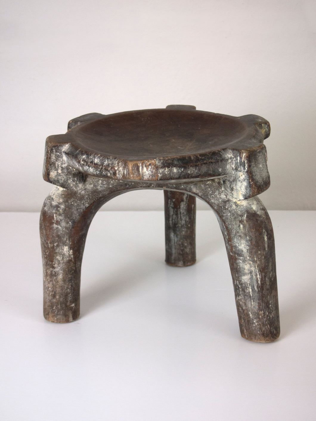 Small Tanzanian 'HeHe' Stool